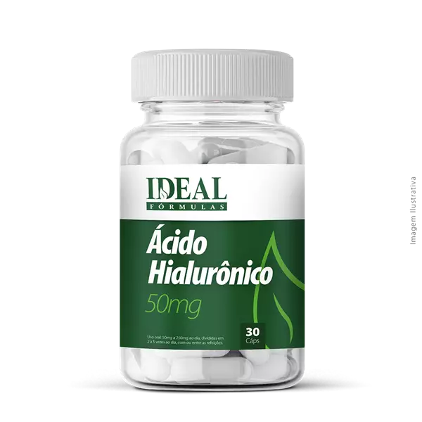 �cido Hialur�nico 50mg 30 C�psulas