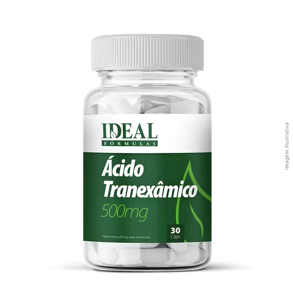 �cido Tranex�mico 500mg 30 C�psulas