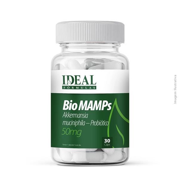 Bio MAMPs Akkermansia Muciniphila 50mg 30 C�psulas