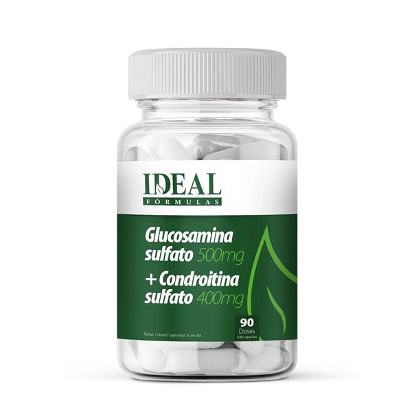 Glucosamina Sulfato 500mg + Condroitina Sulfato 400mg 180 C�psulas